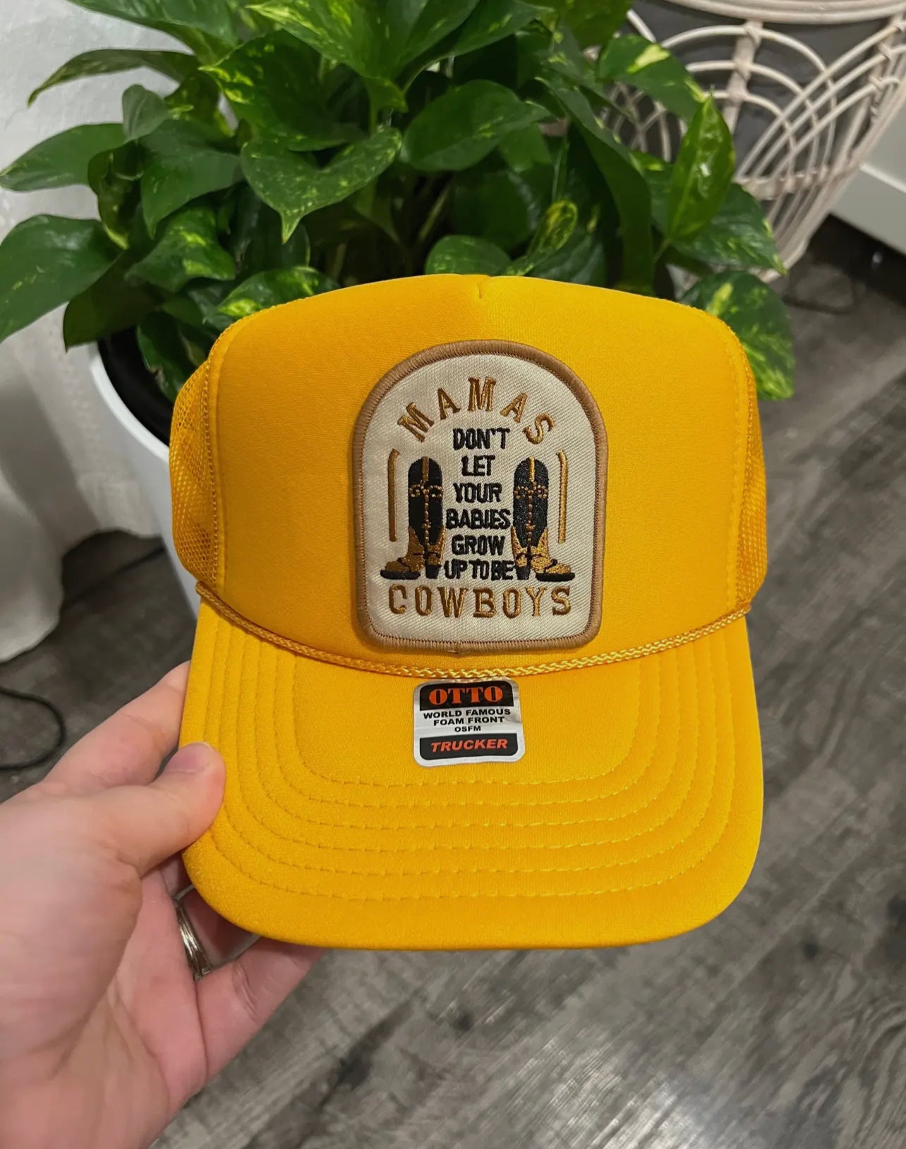 Golden Cowboys Trucker Hat