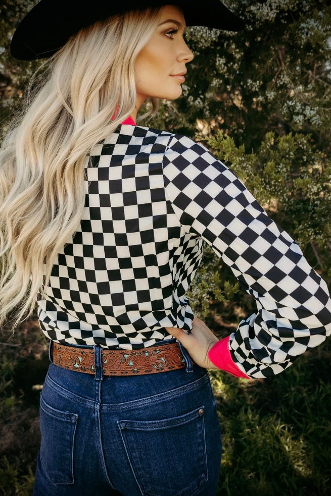 Rowdy Hand Button Up