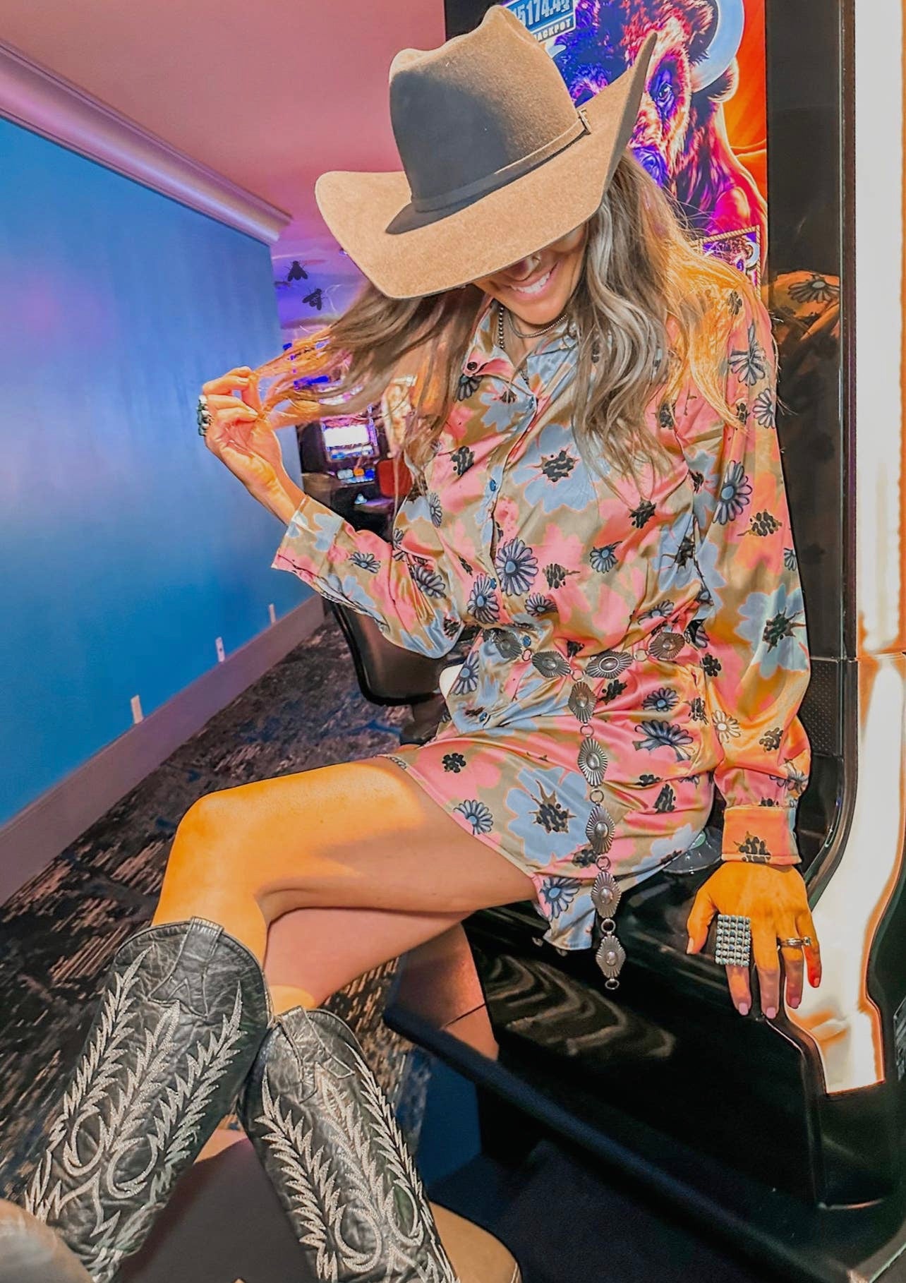 The Concho Grooves Dress