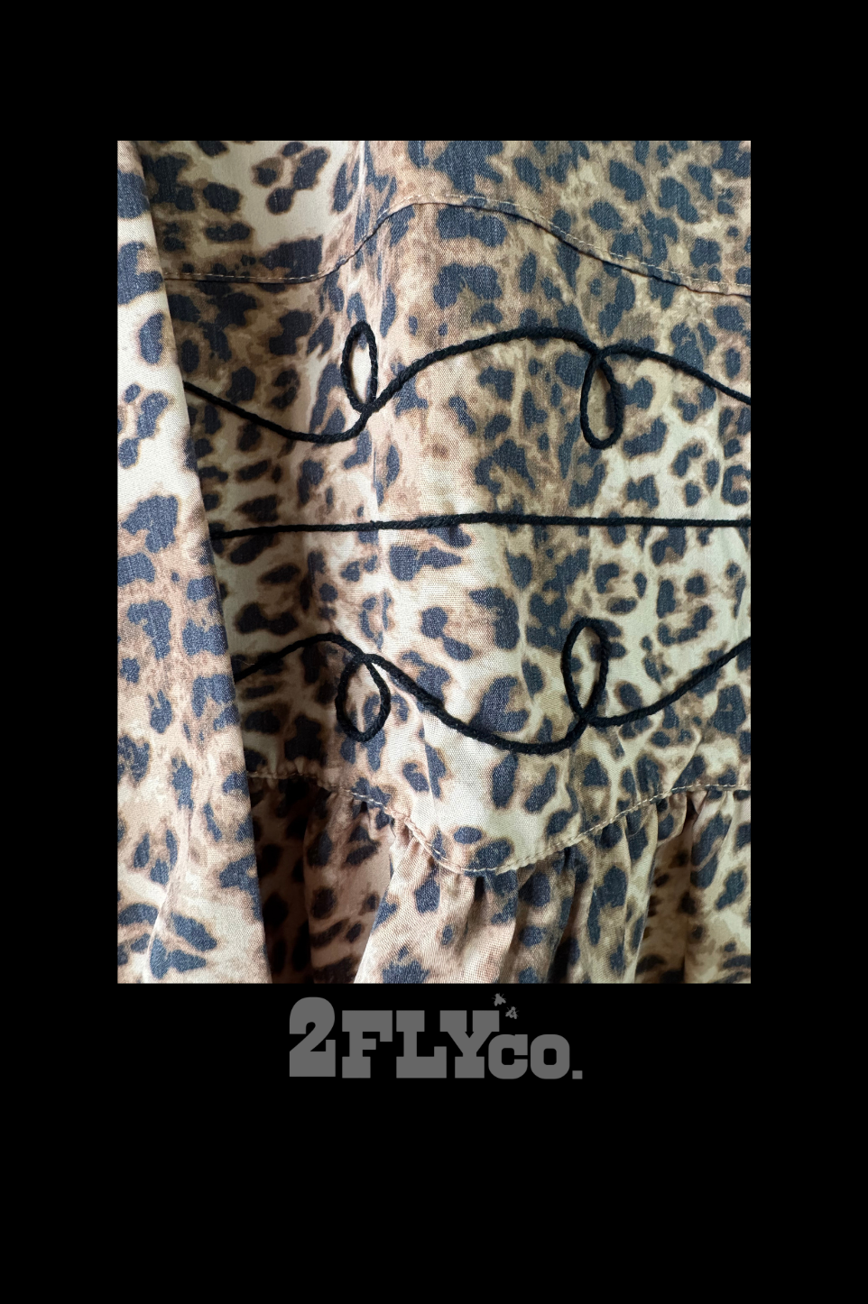 The Loopty Lou Top In Leopard
