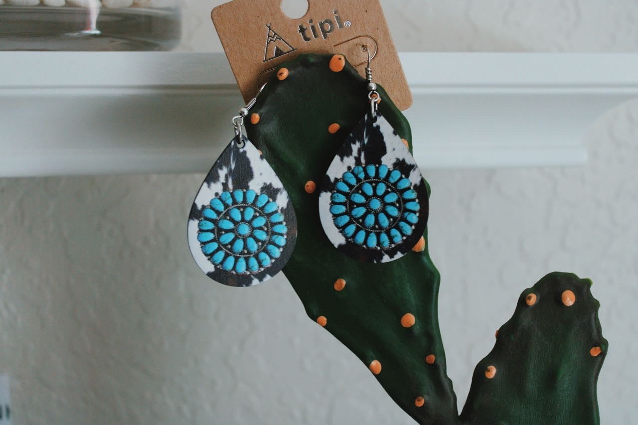 Cluster Dangle Earrings