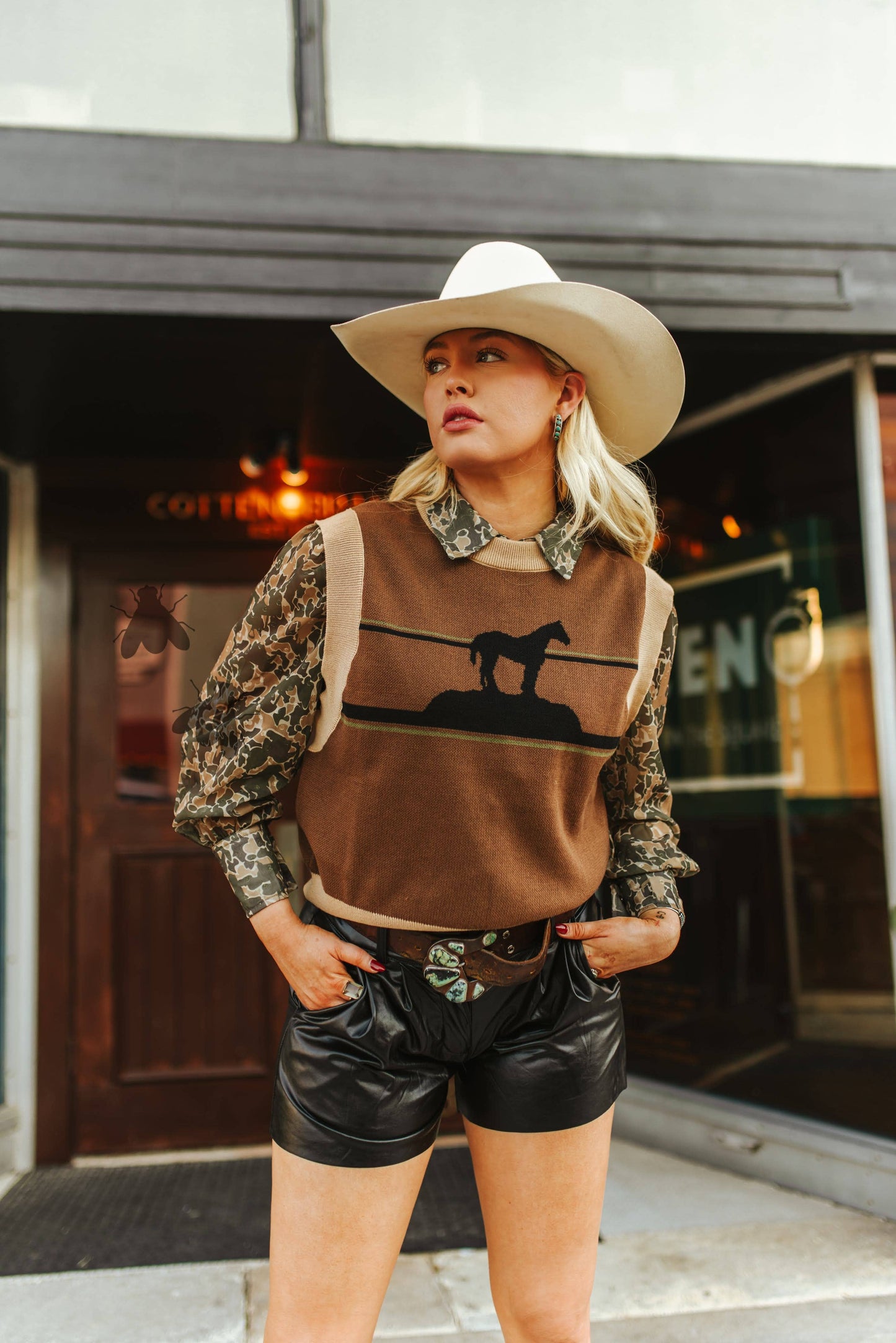 The Coy Sweater Vest