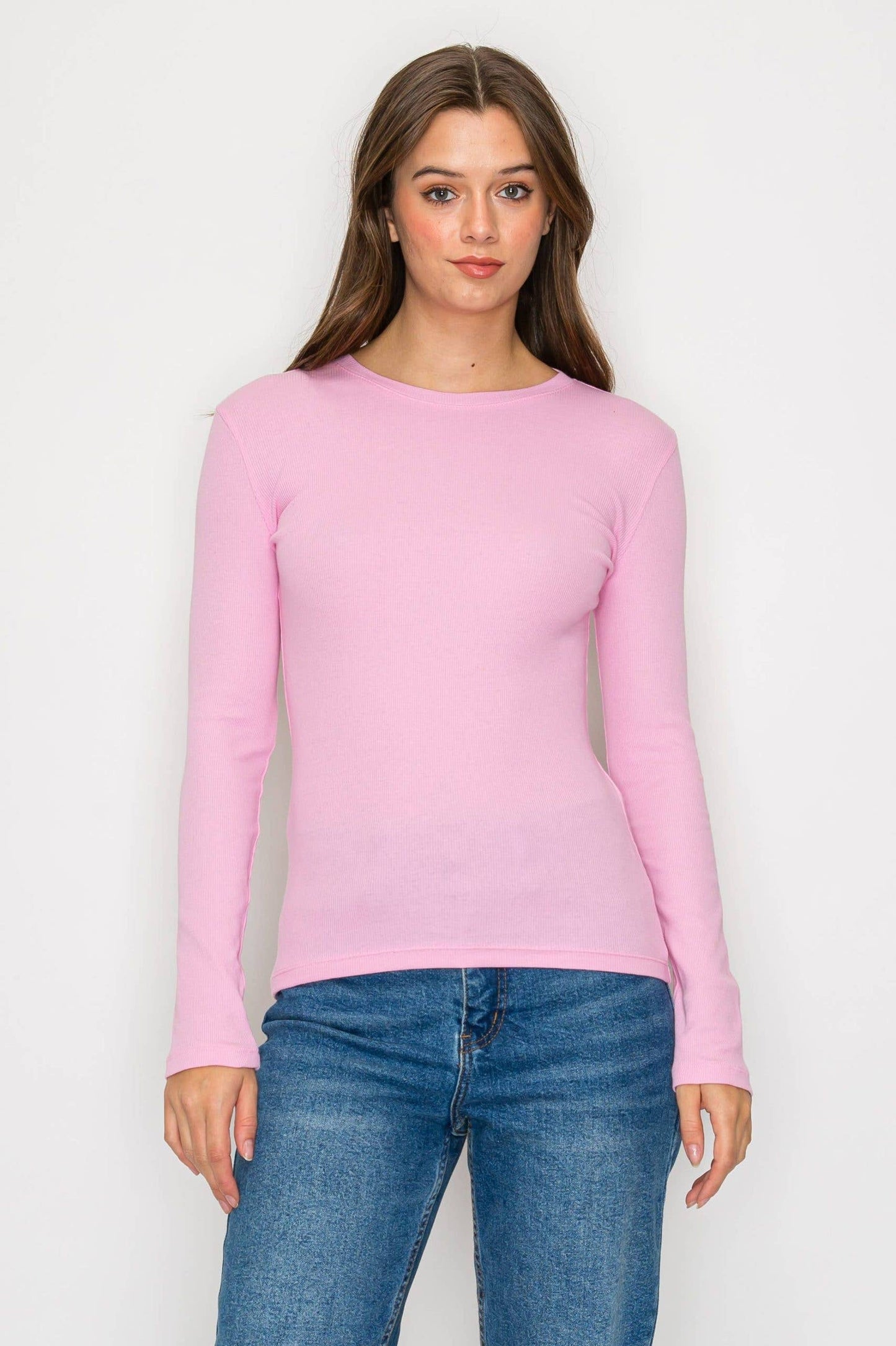 The Clara Top In Pink