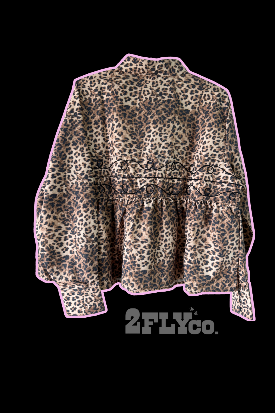 The Loopty Lou Top In Leopard