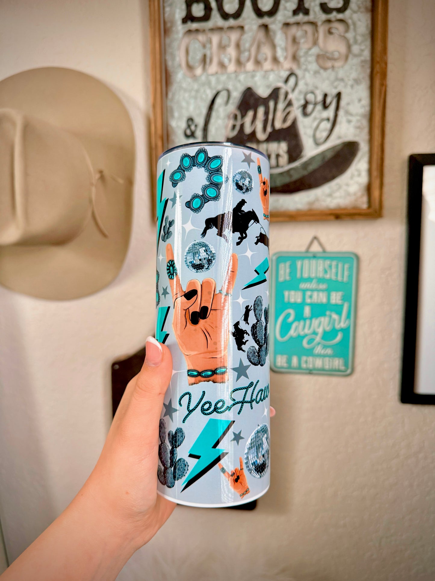 The YeeHaw 20oz Tumbler