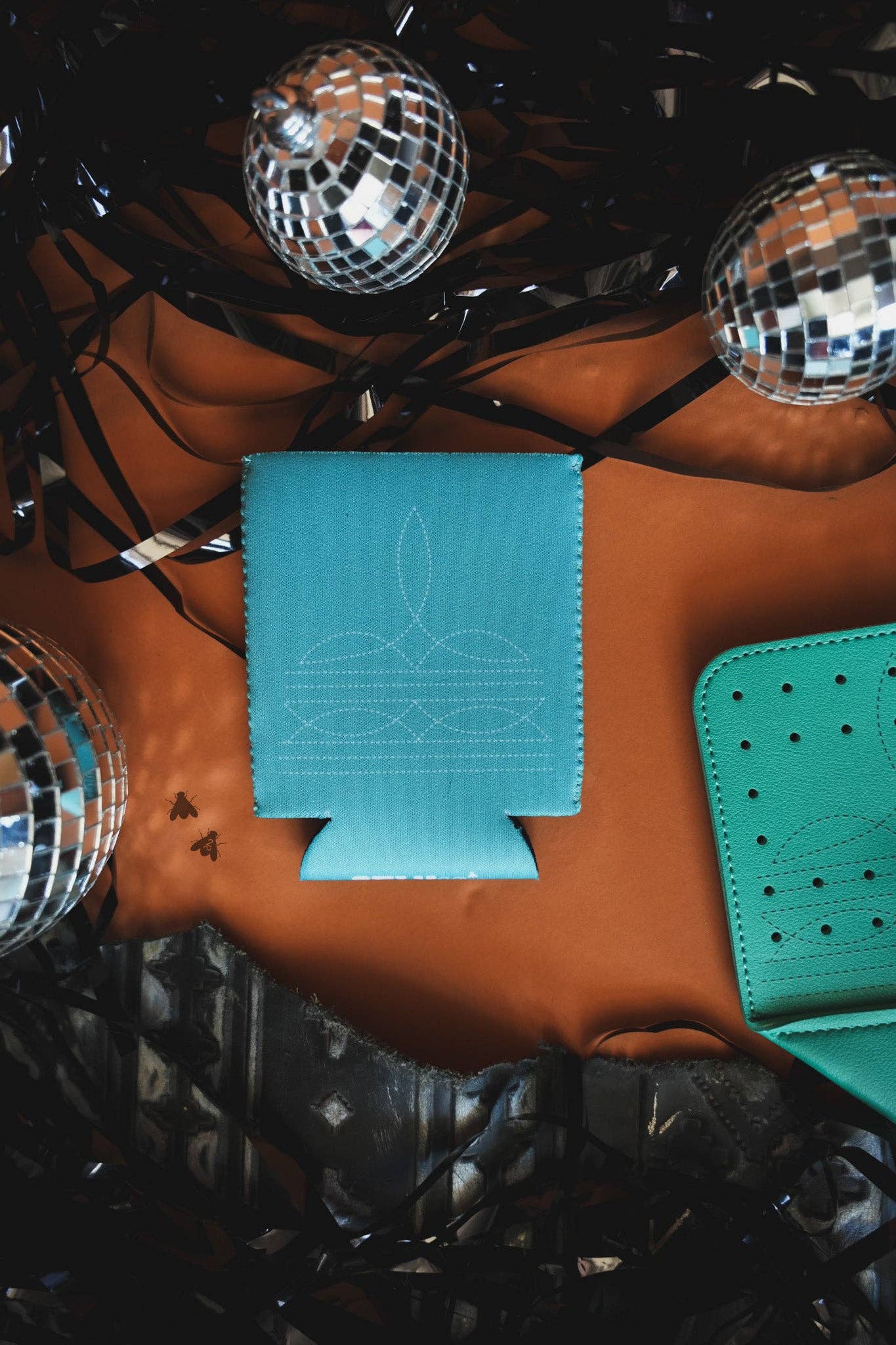 Cool Your Cans Koozie - Turquoise