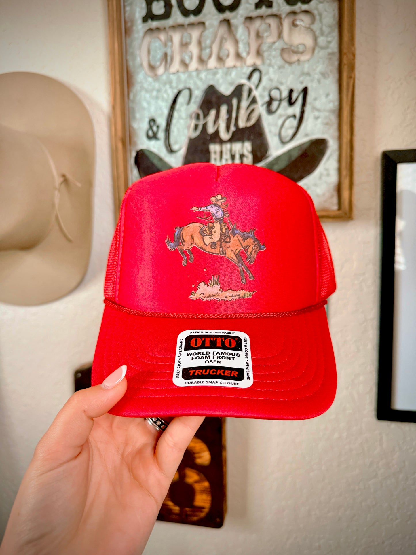 The Blazin’ Bronc Trucker