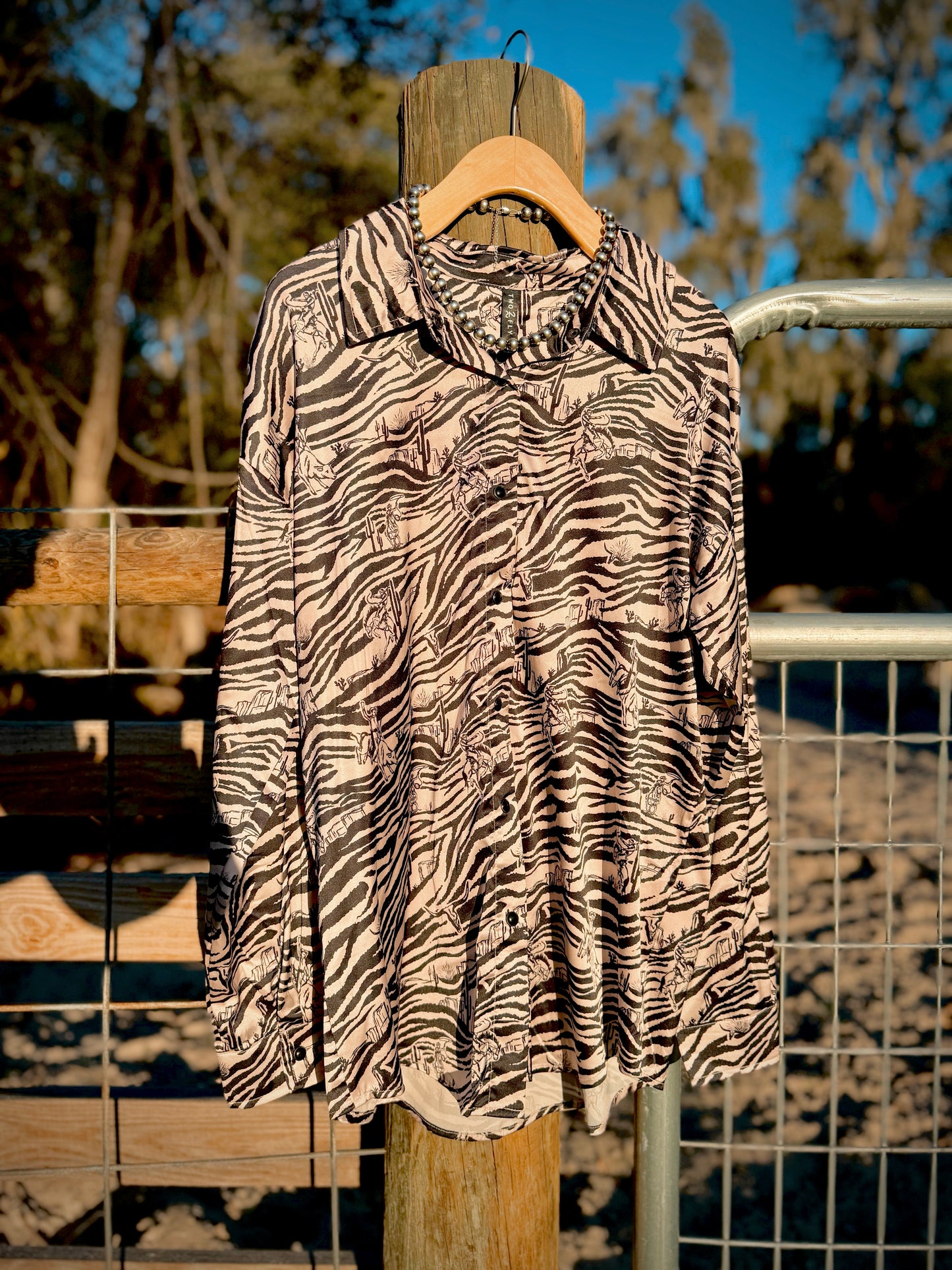 The Wild Side Button Up