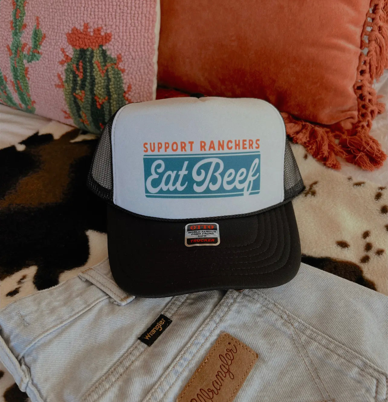 Eat Beef Trucker Hat