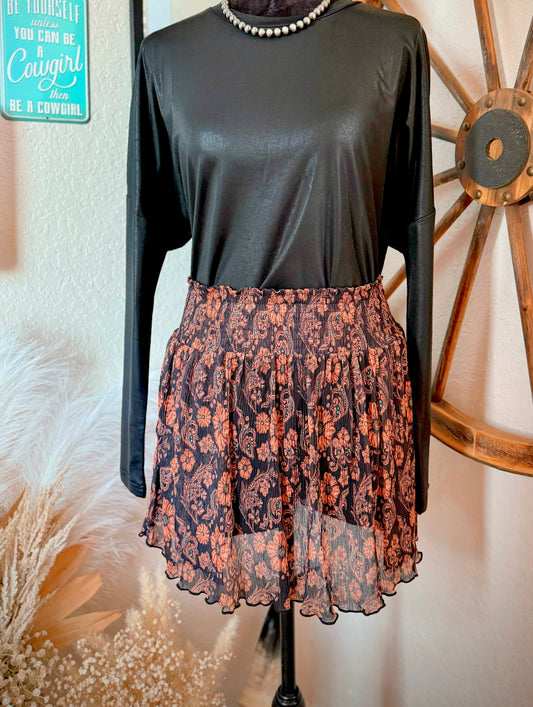 The Cowgirl Summer Skort