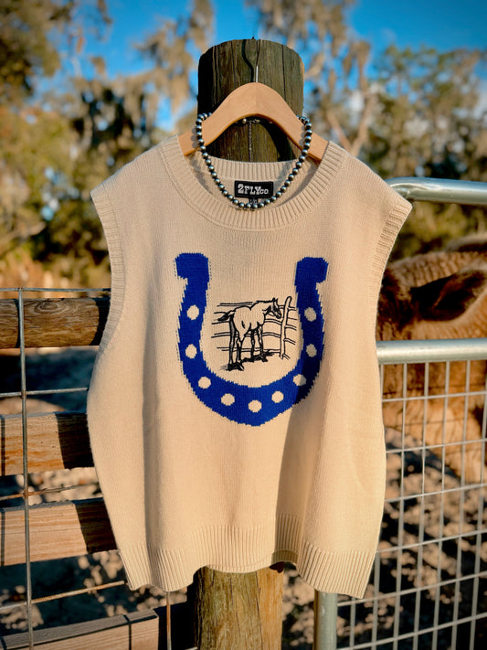 The Stay Lucky Sweater Vest