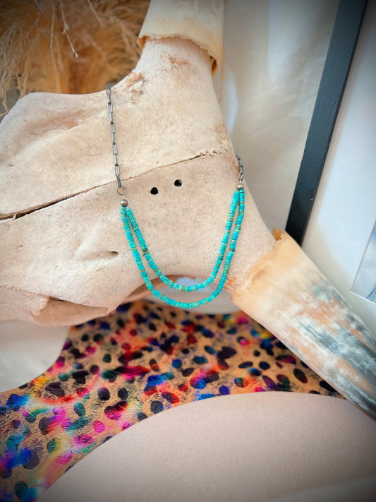 Layered Heishi Necklace