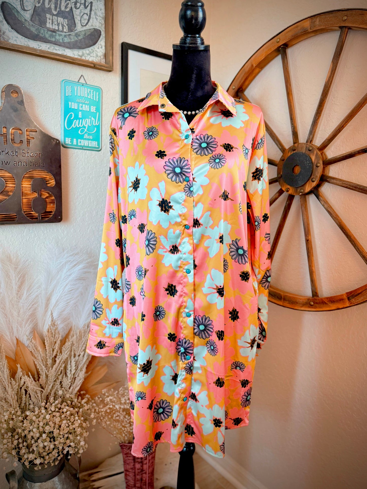 The Concho Grooves Dress