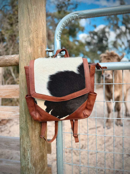 Classic Cowhide Backpack
