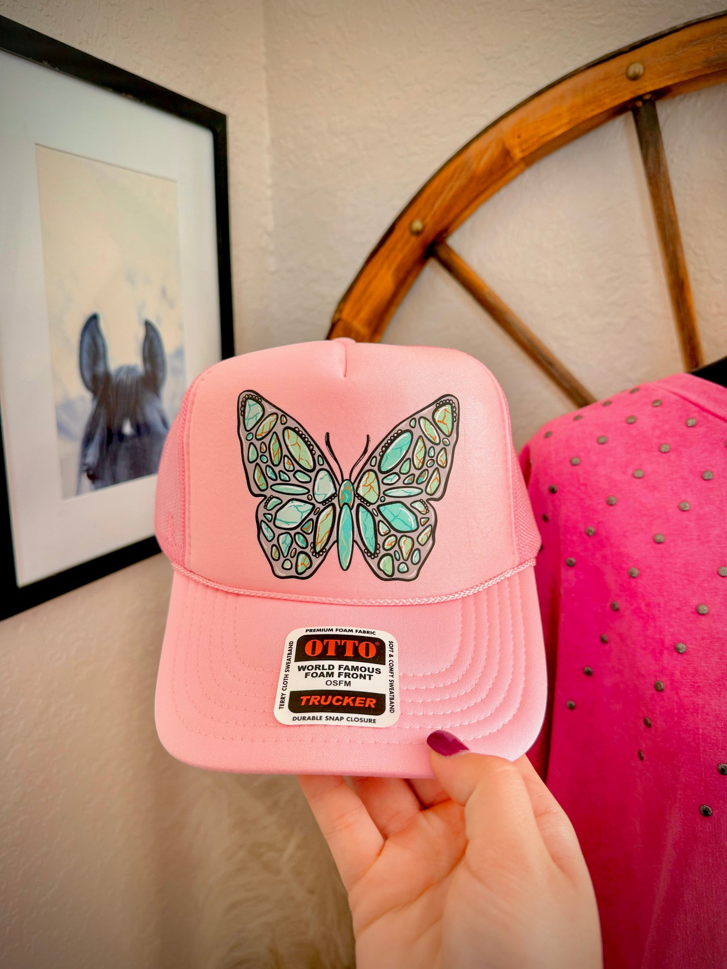 The Butterfly Trucker Hat