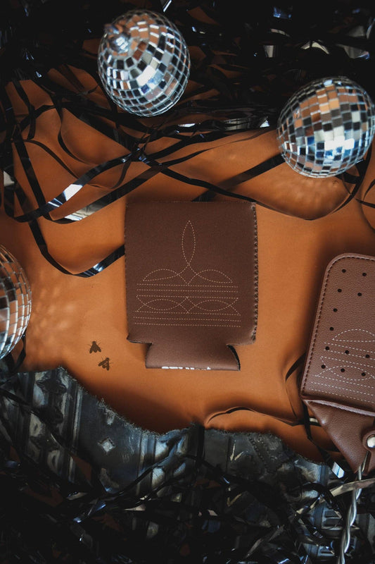 Cool Your Cans Koozie - Brown