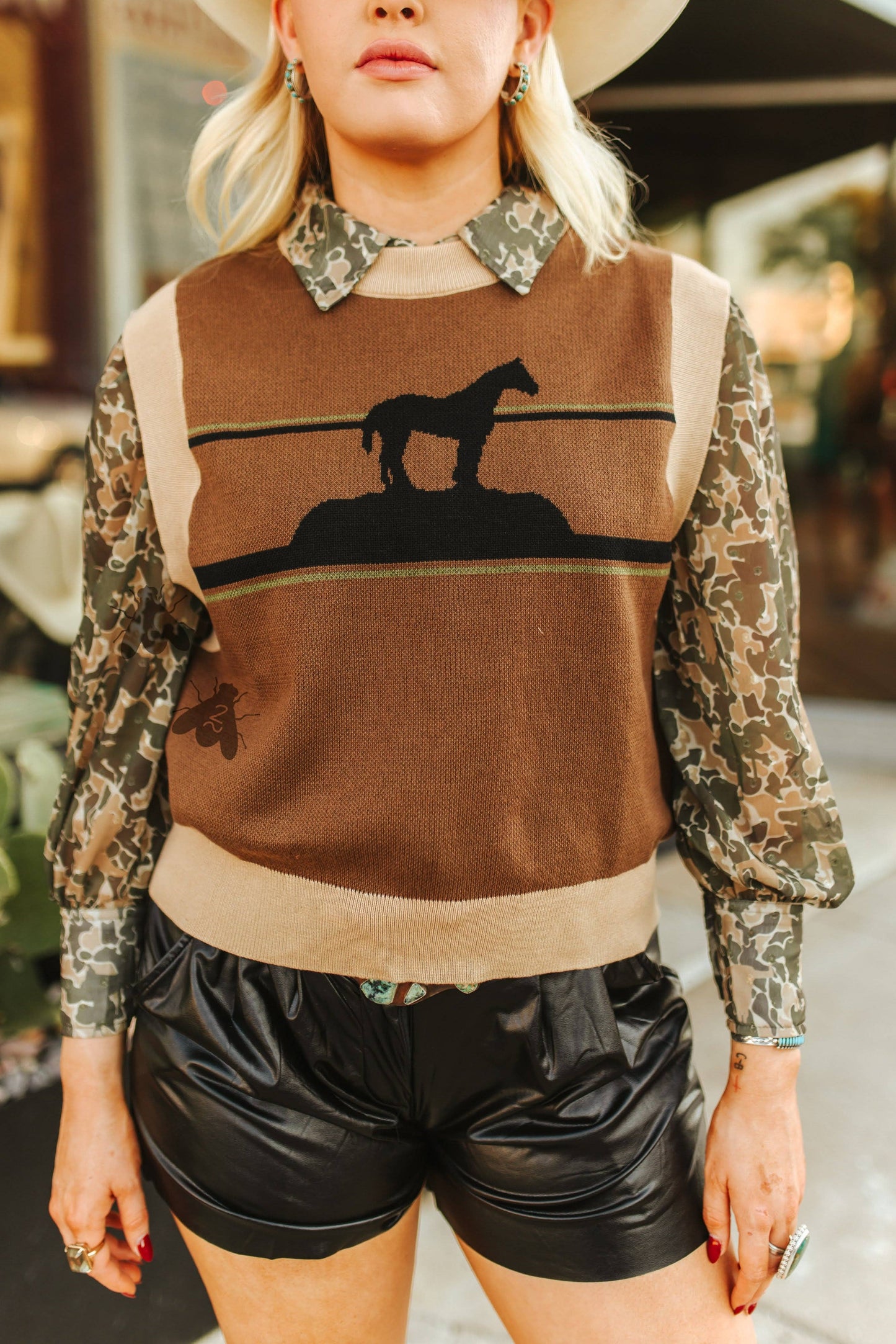 The Coy Sweater Vest