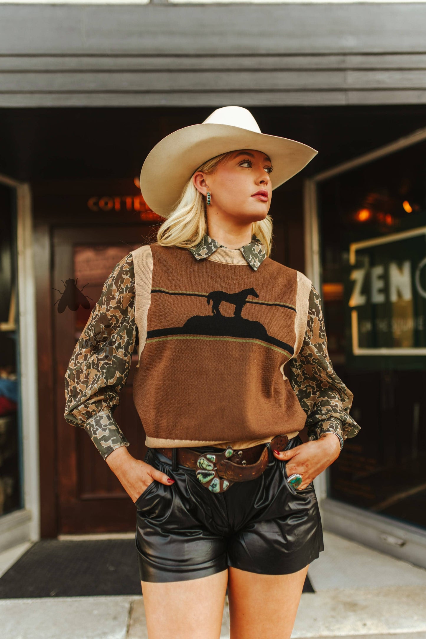 The Coy Sweater Vest