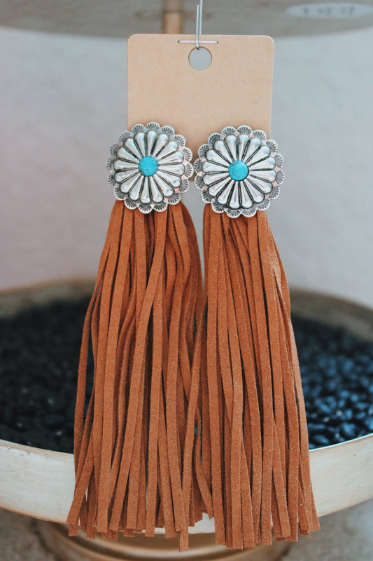 Fringe Concho Studs