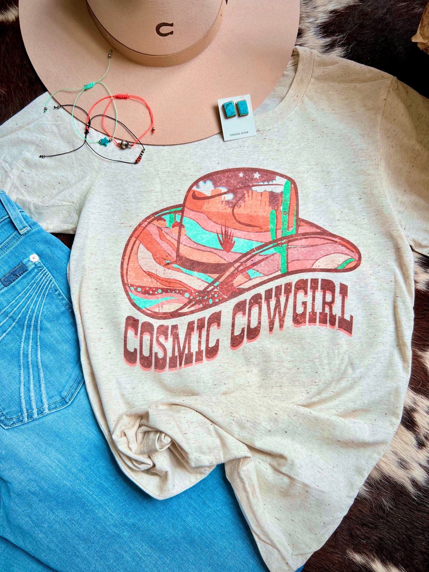 Cosmic Cowgirl Tee